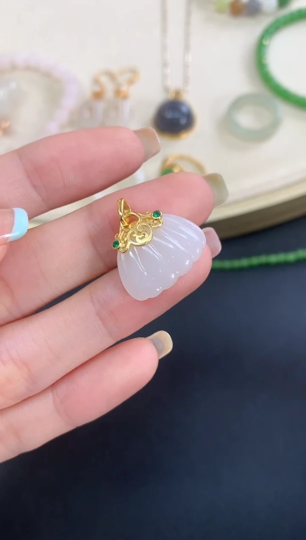 【闪购商品】和田玉吊坠未镶嵌88+0