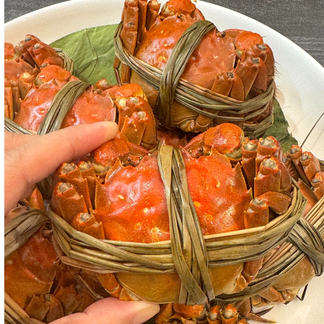 【点关注在送2只到手8只精品母蟹】精品巴城母蟹2.3-2.7两6只 到手共计8只 包活