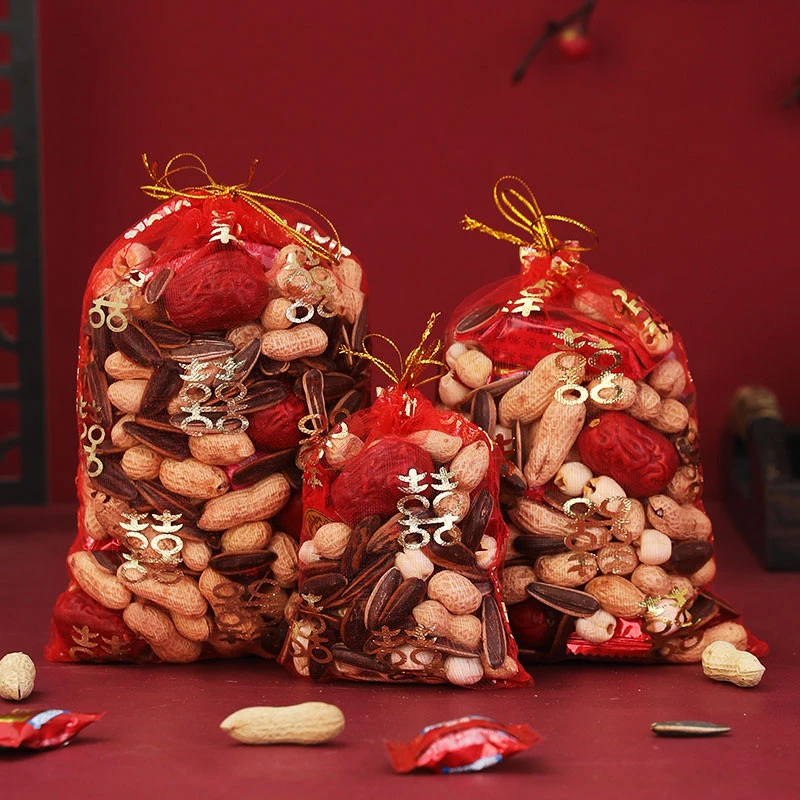 喜糖袋纱袋结婚喜糖婚庆用品大全喜糖袋子创意回礼喜糖包装糖袋