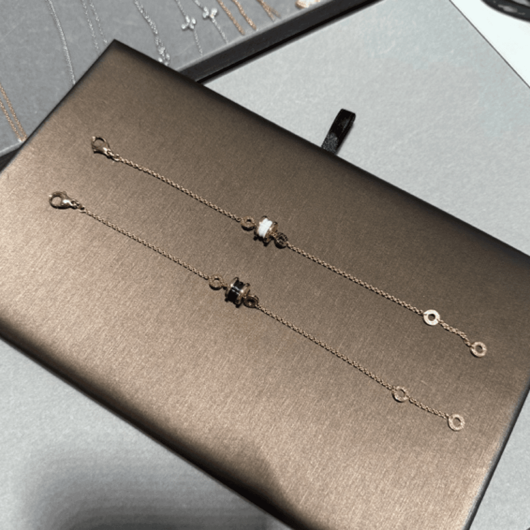 合金陶瓷手链 JOJO设计师集合店黑白陶瓷手链
