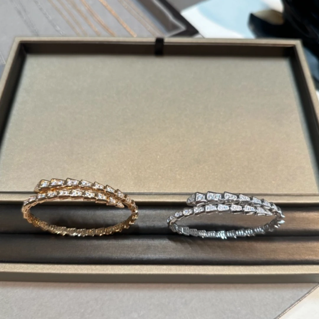 合金莫桑石手镯 JOJO设计师集合店灵蛇满钻手镯