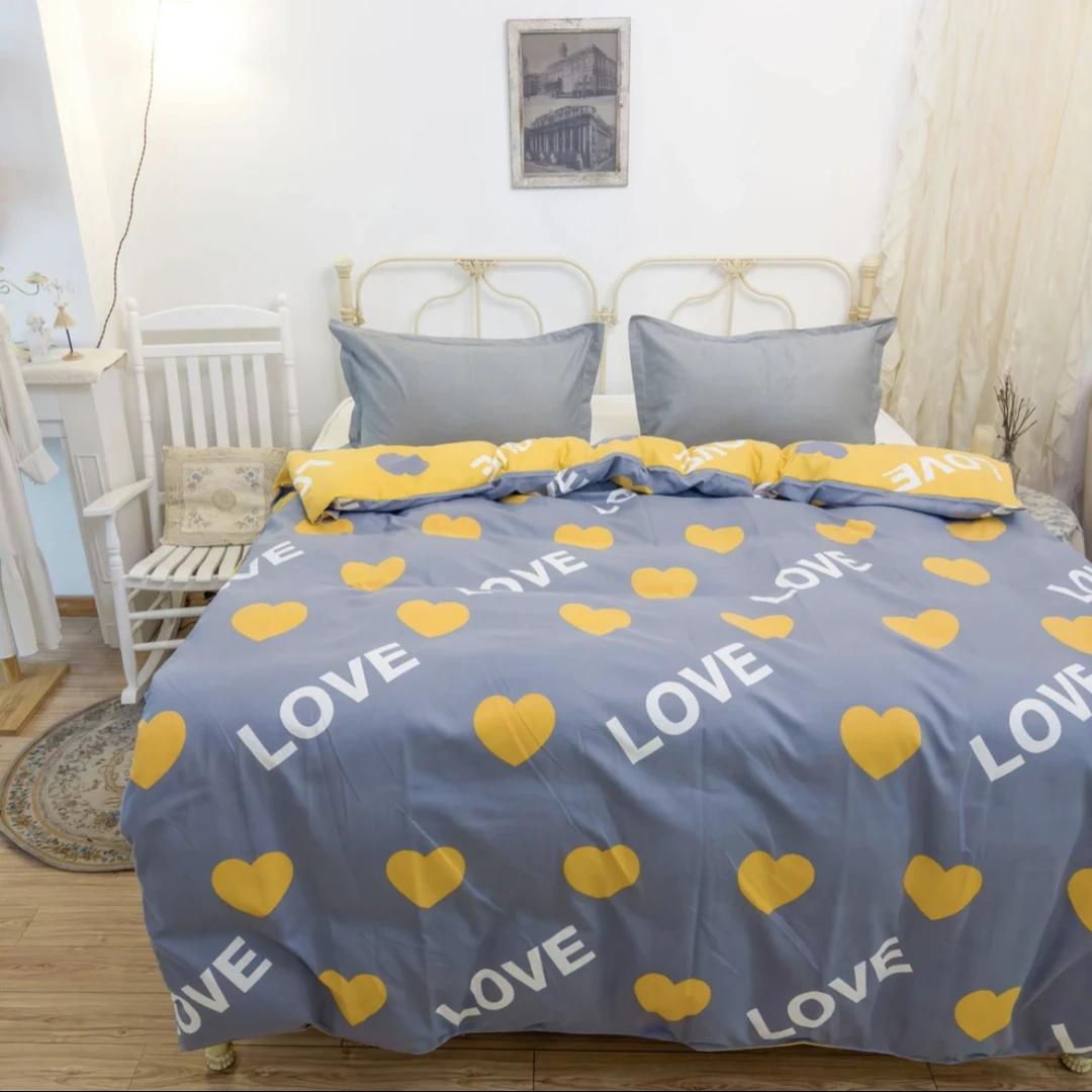 四季通用新款百支家用轻奢【辉煌一生灰】2米4加厚磨毛床单斜纹