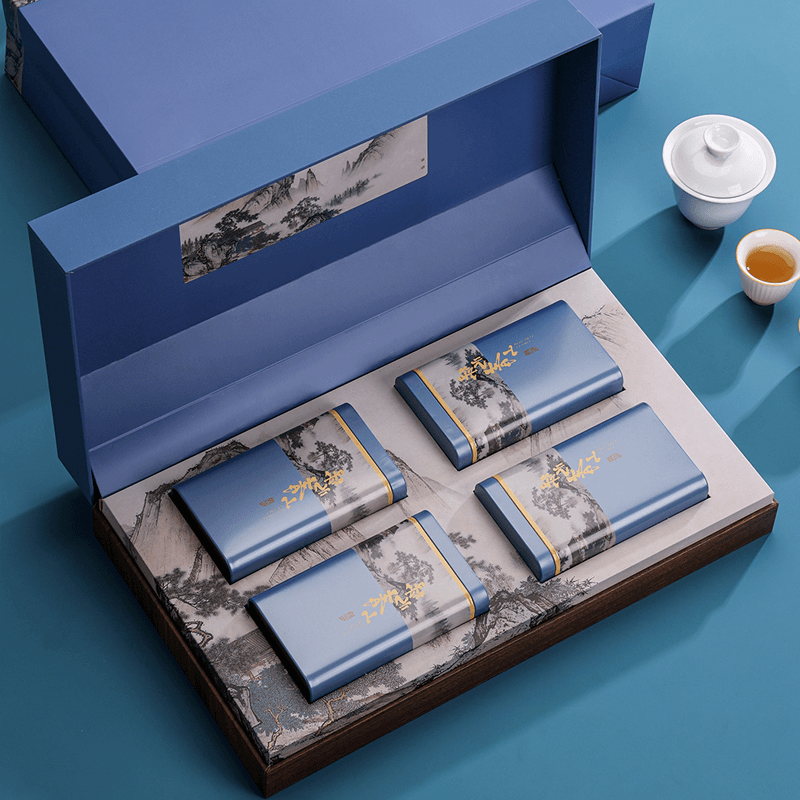 铁观音茶叶礼盒装 浓香型乌龙茶叶 罐装散茶500g-XCXS