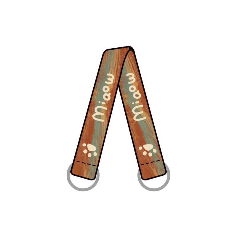 环扣斜挎配件延长带艺术鸭原创细肩带水桶包