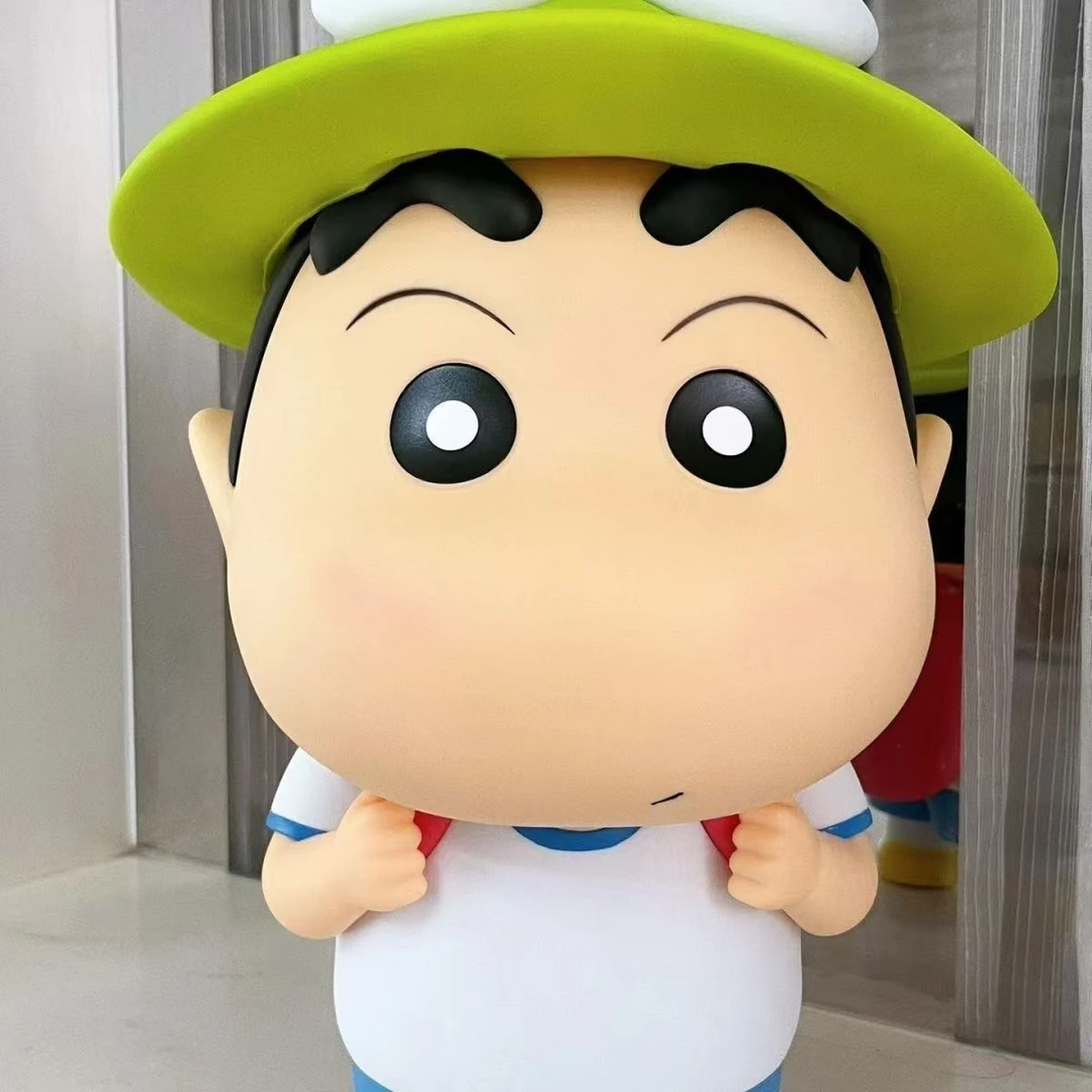 蜡笔小新手办大号青蛙小新摆件周边公仔玩偶可爱办公桌面装饰礼物