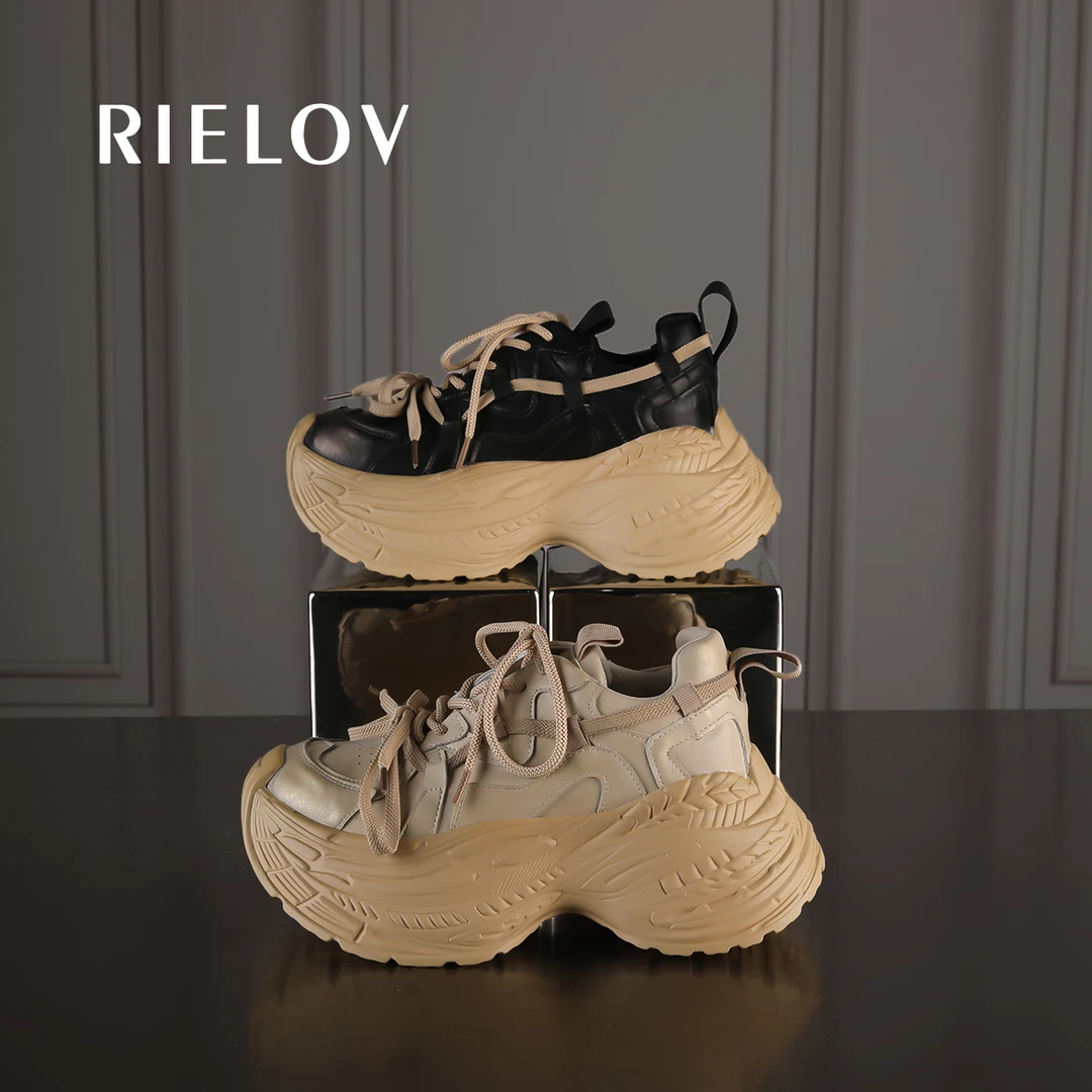 RIELOV【欧货老爹鞋】时尚厚底增高8cm潮流百搭女士休闲鞋789-21