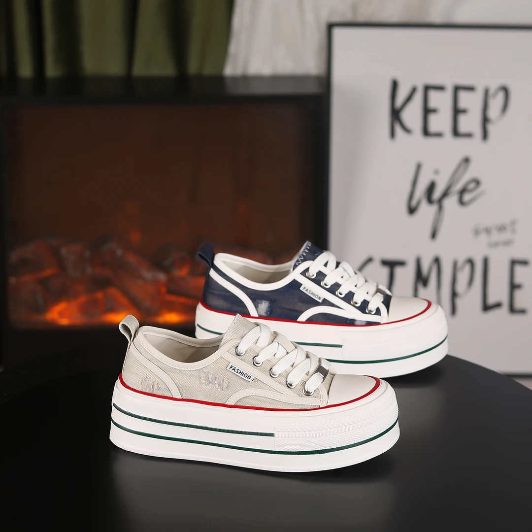 【RIELOV●】增高5cm时尚厚底潮流百搭女士休闲鞋2153