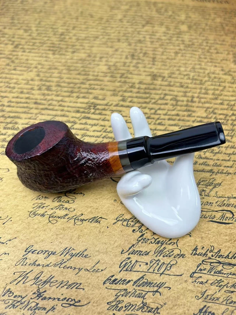 石楠木烟斗潜水艇斗型空腔烟斗（纹路随机，不支持试用）