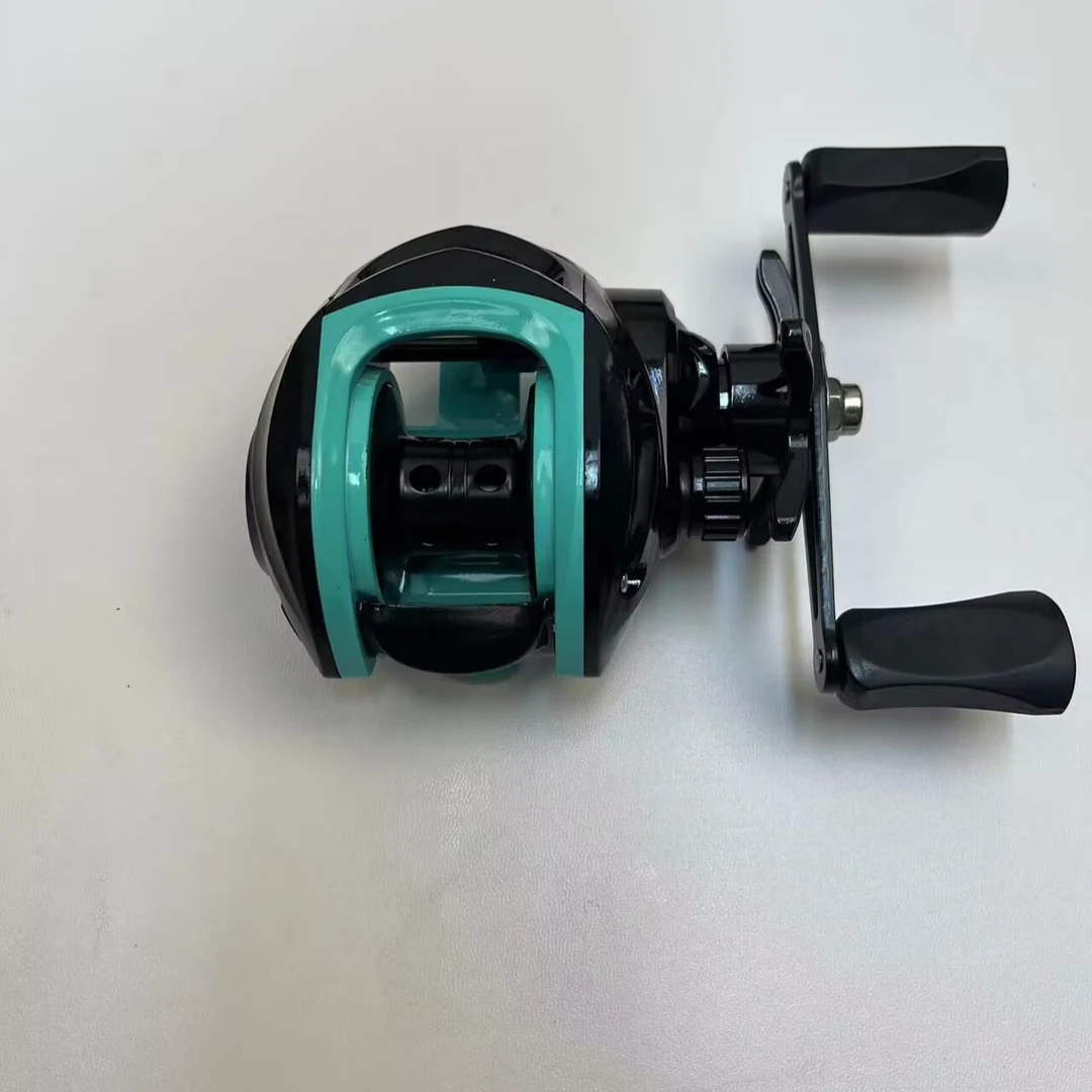 新款黑绿水滴轮可路亚可路滑