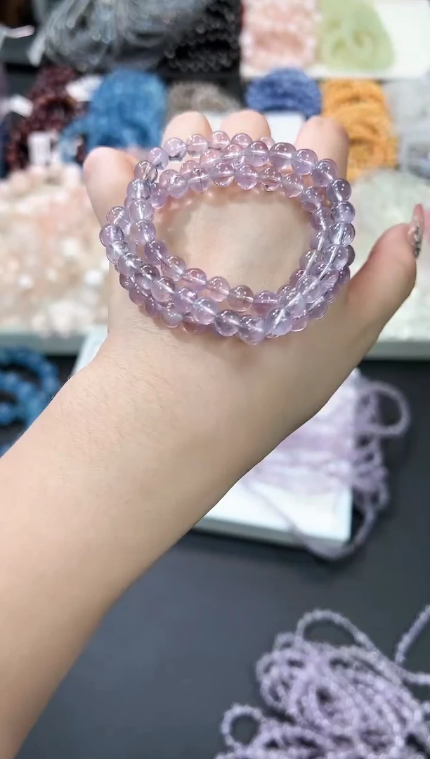 【闪购商品】水晶手串未镶嵌44a多样性发其一/7.16/1条