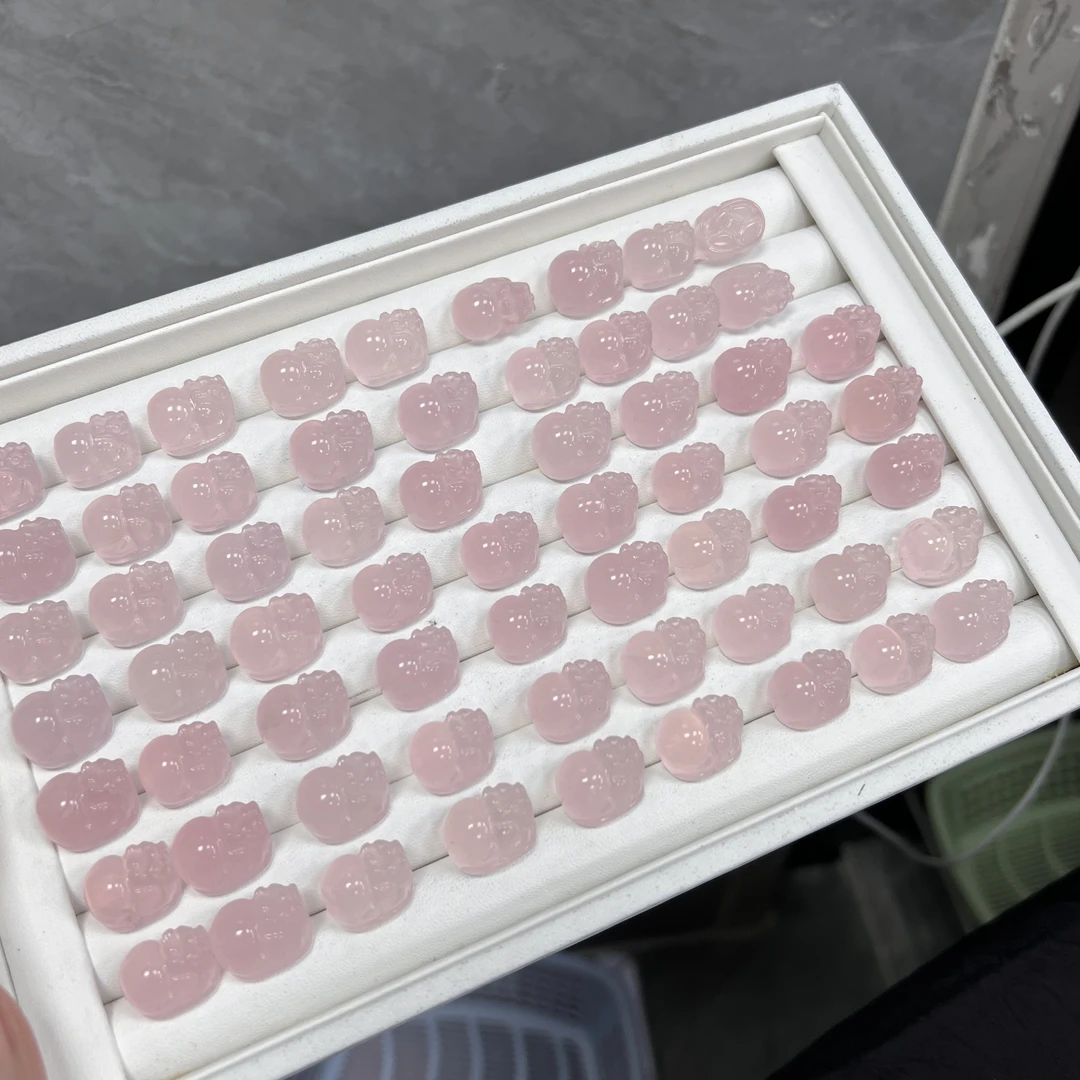 精品粉晶貔貅【多样性发其一】