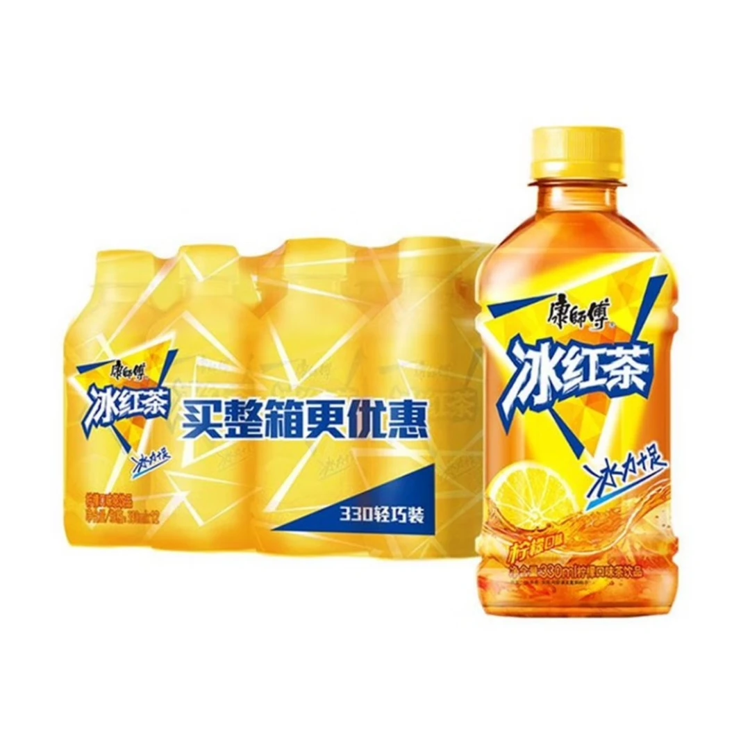 康师傅冰红茶330ml*6瓶/包