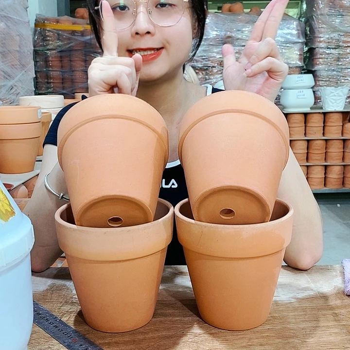 红陶20CM以下1-13×13四个