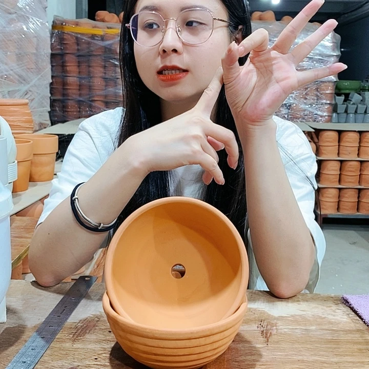 红陶20CM以下3-15×6两个