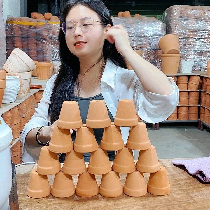 红陶20CM以下5×5十八个