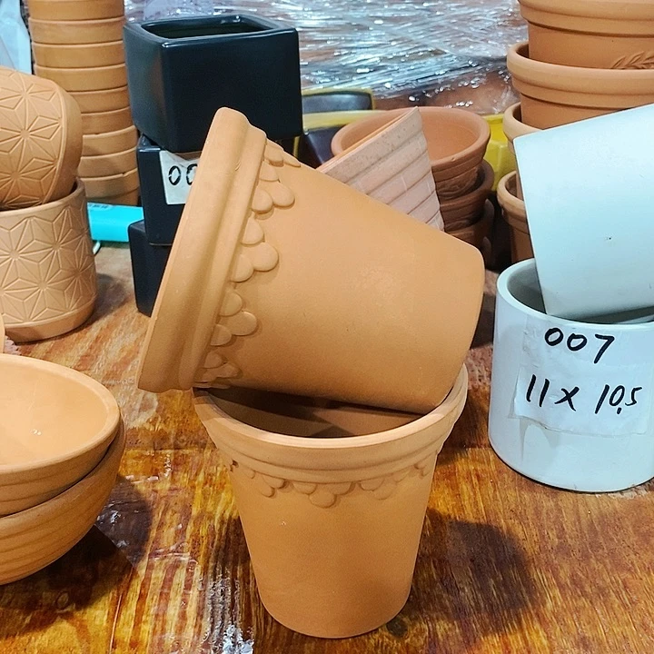 红陶20CM以下6-13×13两个
