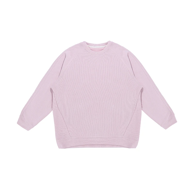 nana纯色圆领卫衣百搭套头休闲高端遮肉显瘦舒适毛衣C230150TW2SS