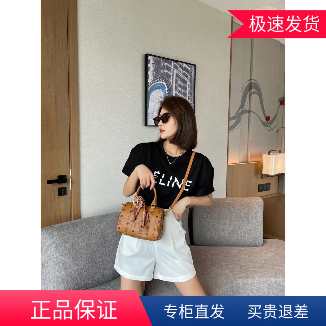 【正品保证】小熊枕头包时尚轻奢休闲百搭夏季印花肩包斜跨96098