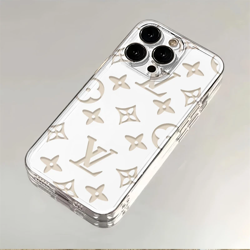 满屏LViPhone15/14手机壳13龙年全包软胶软壳潮苹果13/12/11软壳