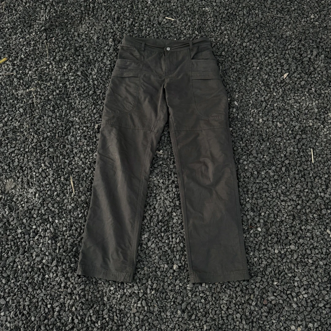 cargo美式复古军鸟伐木工装裤日常通勤百搭立体裁剪工装直筒长裤