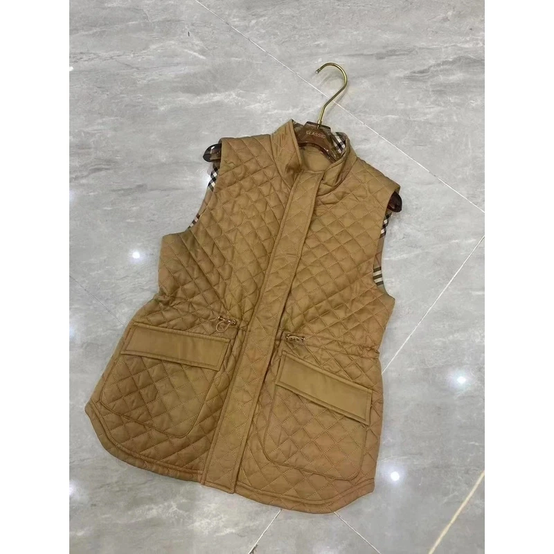 【128286】时尚百搭马甲棉服韩版复古