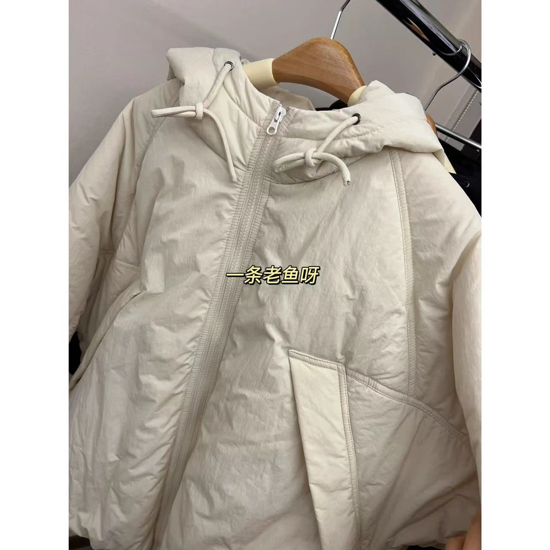 R 冬季连帽棉衣棉服女 加厚保暖外套