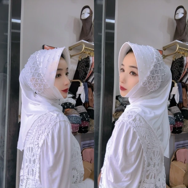 新品重工三角水晶叠加流苏硬帽檐