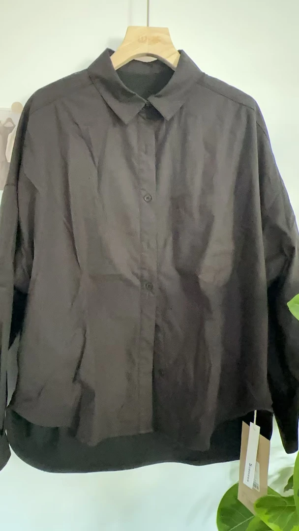 山茶服装店｜韩版加绒宽松显瘦长袖衬衫女春秋百搭休闲衬衣