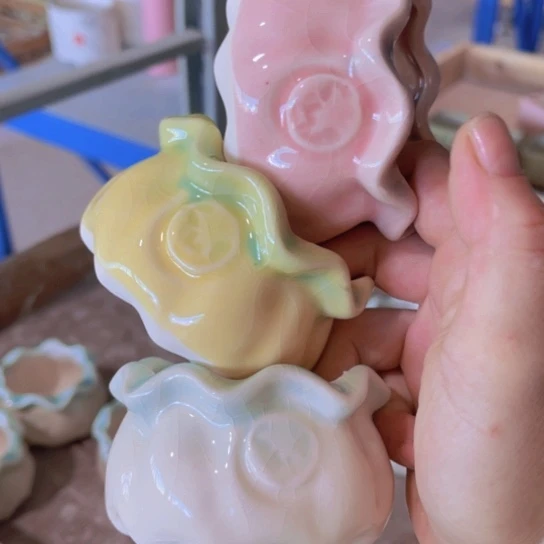 红陶陶瓷高温白泥当场满12包邮