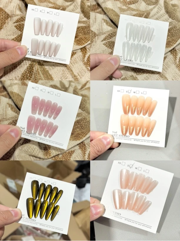 【固态胶➕烤灯】 10片装仅此链接到手一副美甲➕固态胶➕烤灯