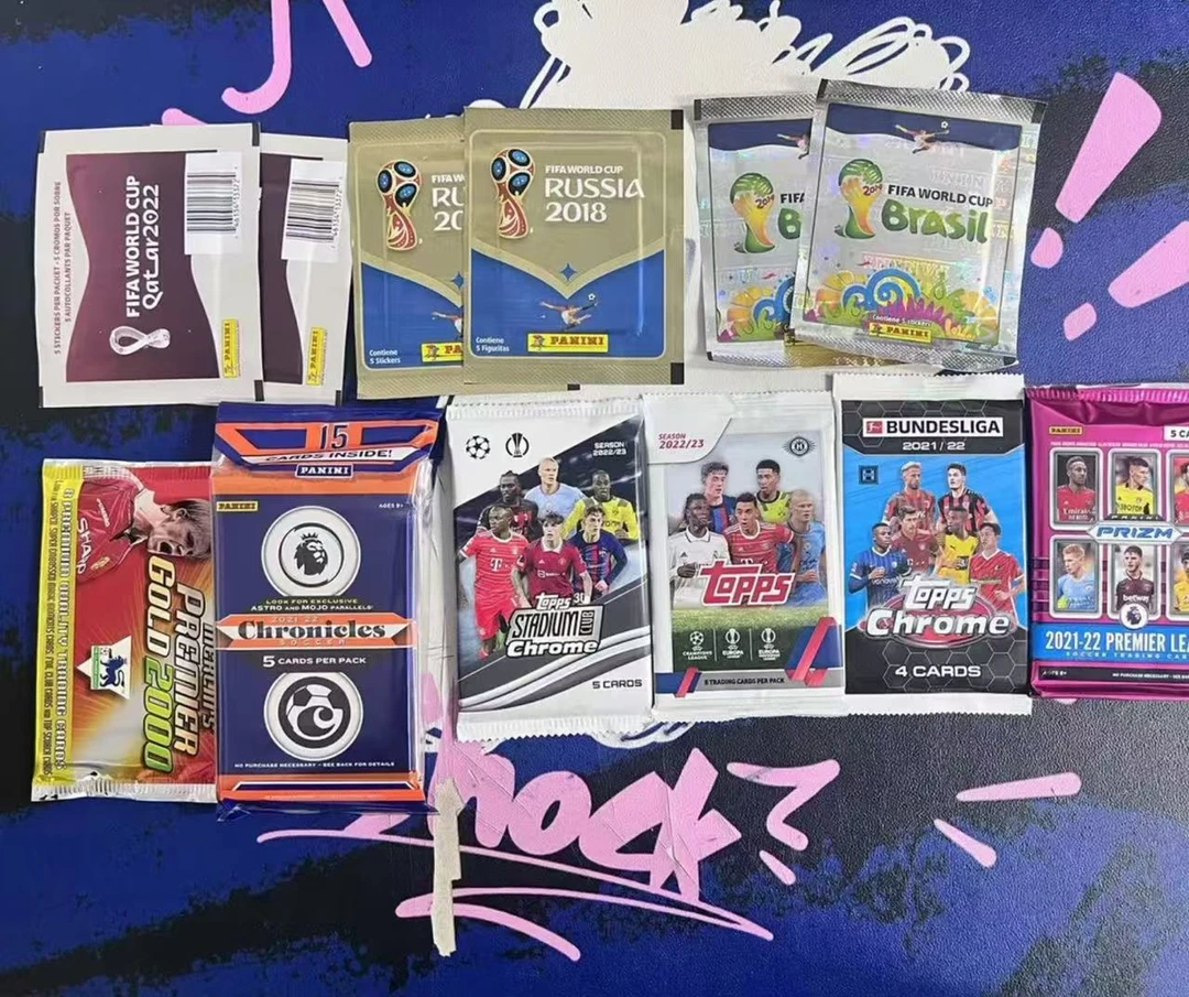 【盲盒】球星卡 推推乐 基础版 单包体育收藏卡 【拆盒/拆包】pvc拆封