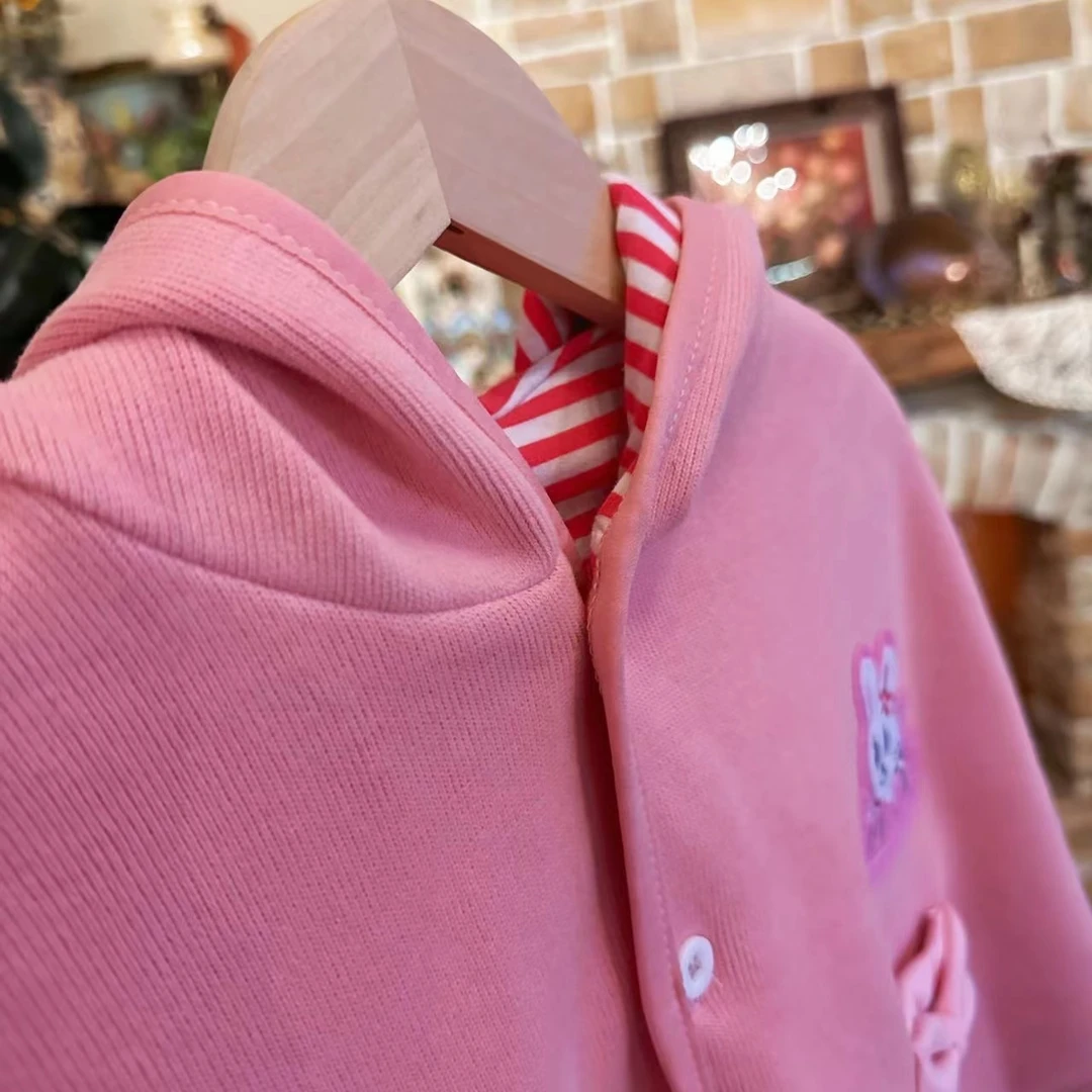 安大秋品质童装 儿童女童卡通可爱斗篷