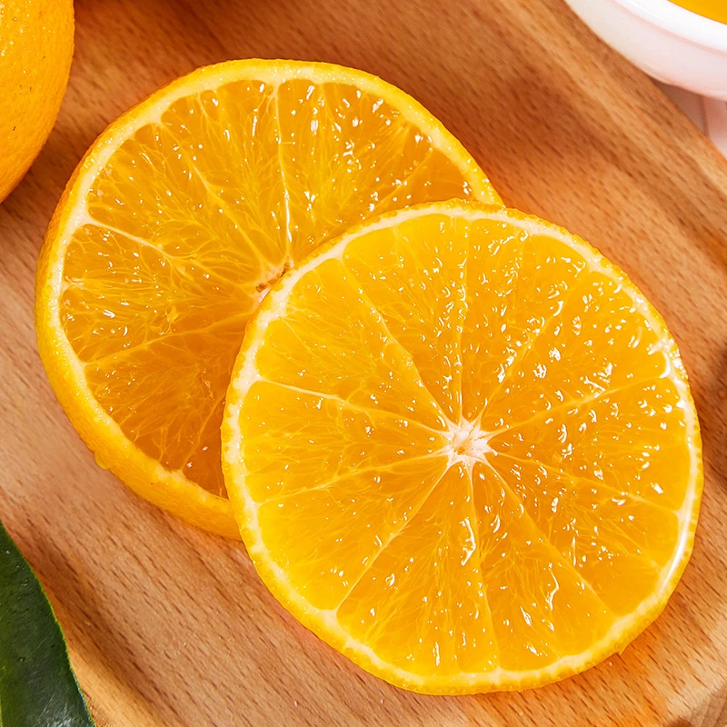 【京东快递】四川眉山爱媛果冻橙带箱6斤净重5.2-5.4斤彩箱泡沫卡槽
