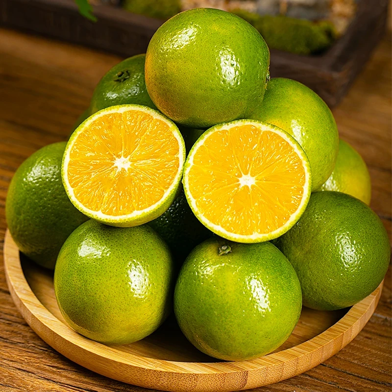云南冰糖橙4.5斤新鲜绿双补皮橙子柑橘当季水果