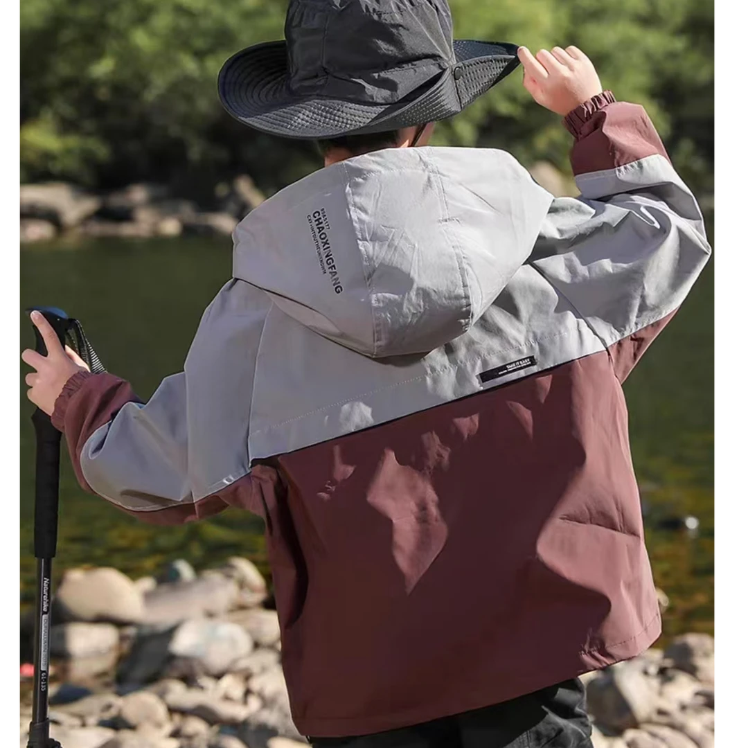 A【804棉服】新款冬季港风连帽棉服青少年潮牌百搭情侣款棉衣