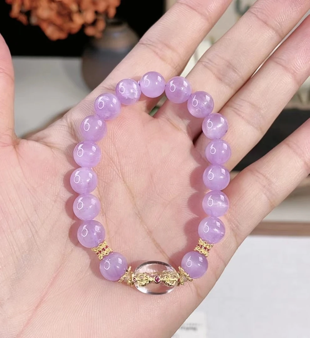 锂辉石搭配水晶配件13301多样性发一