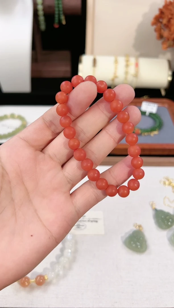 【闪购商品】南红玛瑙手链未镶嵌多样性发一