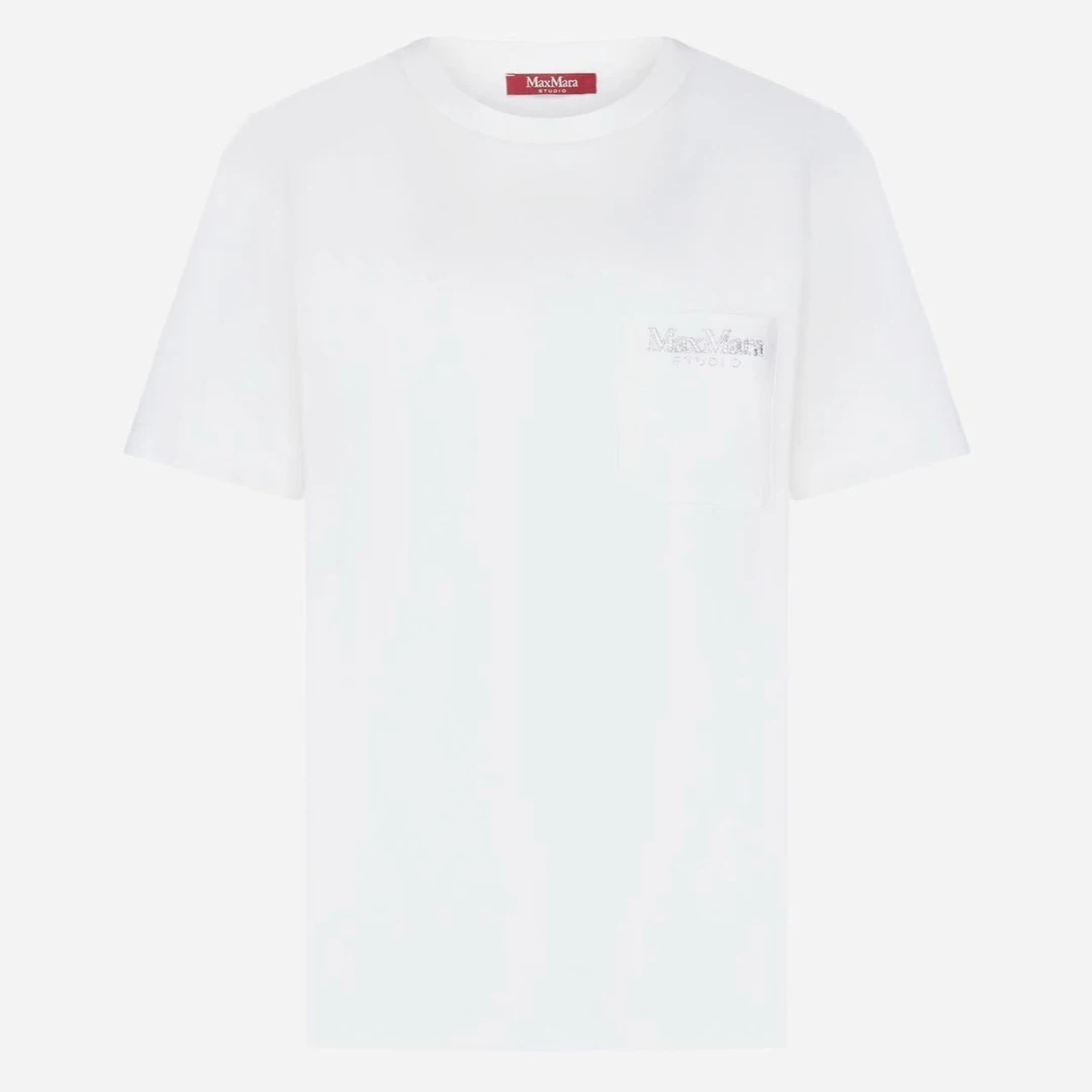 全新未使用 MaxMara 国现  Studio LOGO T恤 AIRE