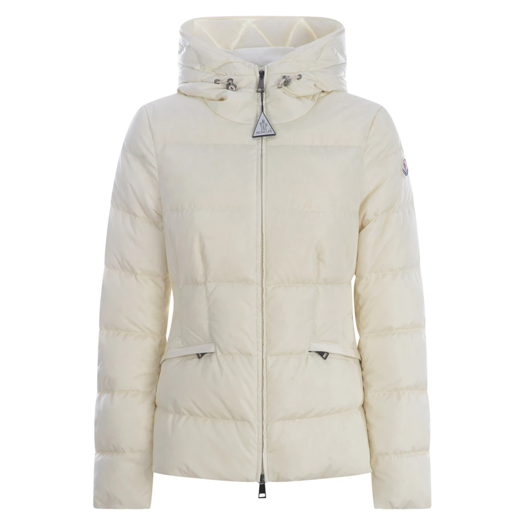 全新未使用 MONCLER 国现 蒙口女士连帽羽绒服外套 AVOCE