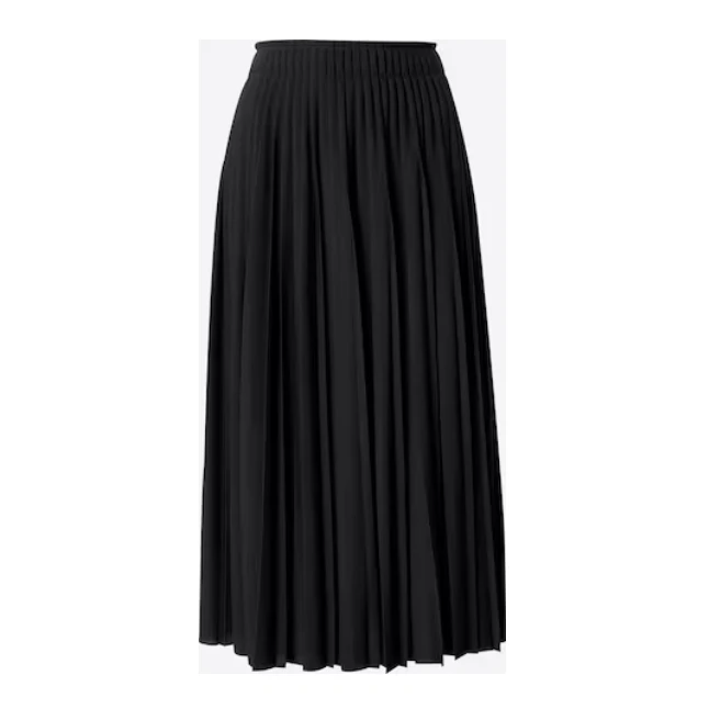 全新未使用 MaxMara 国现 Weekend 纯色百褶半身裙 KIKU