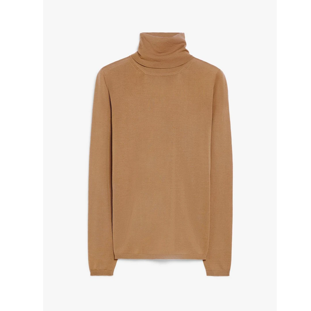 未使用 MaxMara 国现  时尚百搭高领羊毛毛衣针织 MY0033/44