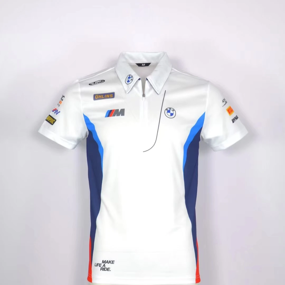 曼岛TT短袖达喀尔T恤MotoGP车队服赛车服厂队Polo衫定制速干透气