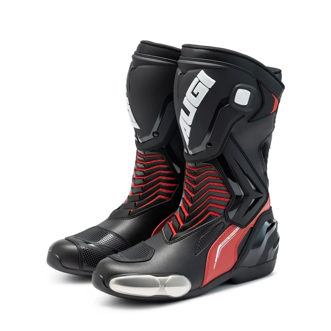 AUGI赛车靴骑行靴赛道靴摩旅场地靴公路靴竞技靴耐磨防摔AR6-ST