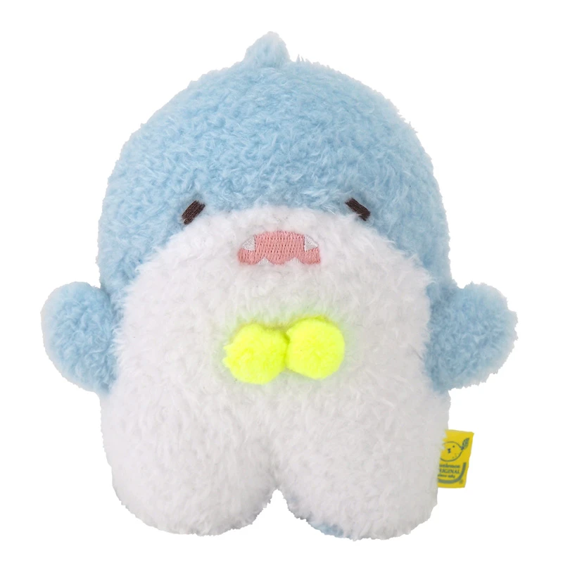 日本品牌sunlemon TATTON系列毛绒趣味鲨鱼陪伴安抚娃娃公仔