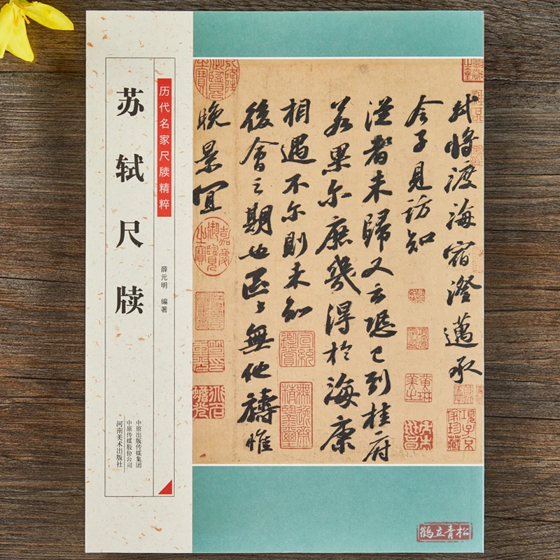 苏轼尺牍 历代名家尺牍精粹毛笔字帖碑帖释文苏东坡手札行书书法