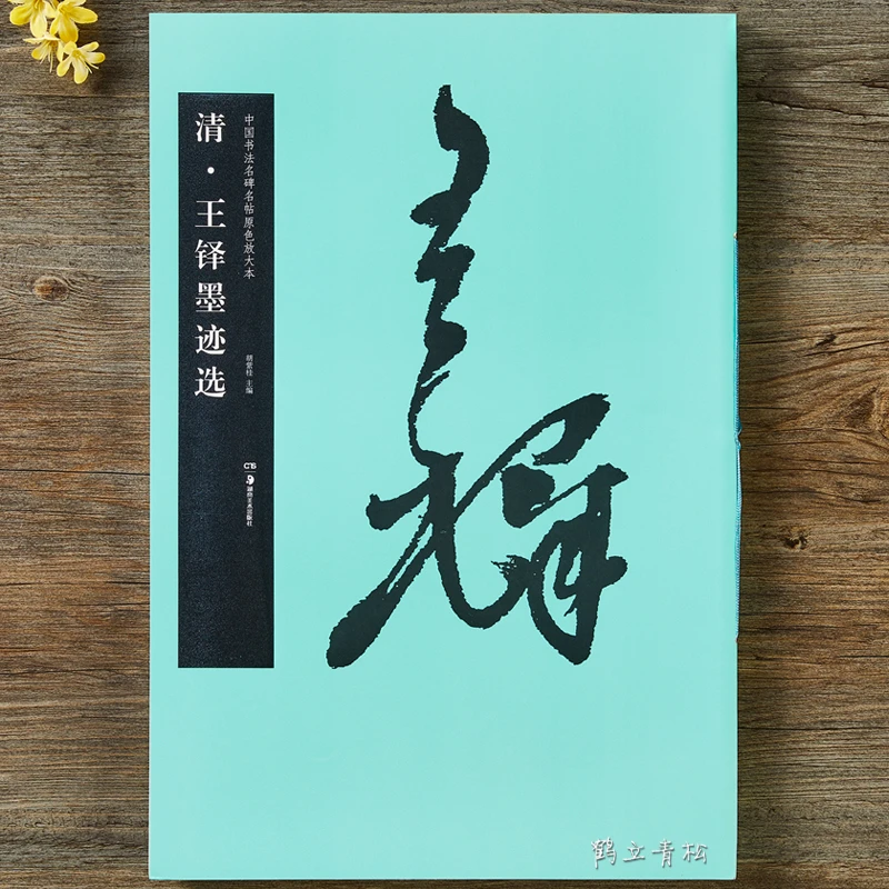 清王铎墨迹选草书行草诗卷 中国书法名碑名帖原色放大本 湖南美术