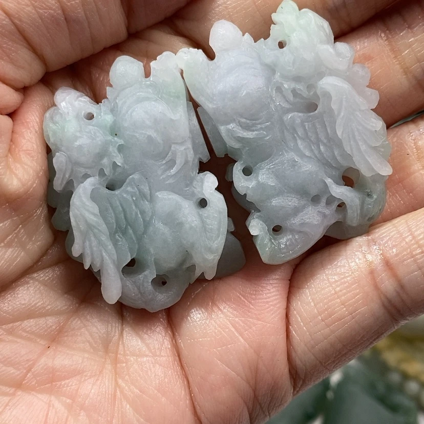 【闪购商品】定制翡翠未镶嵌笑**湖