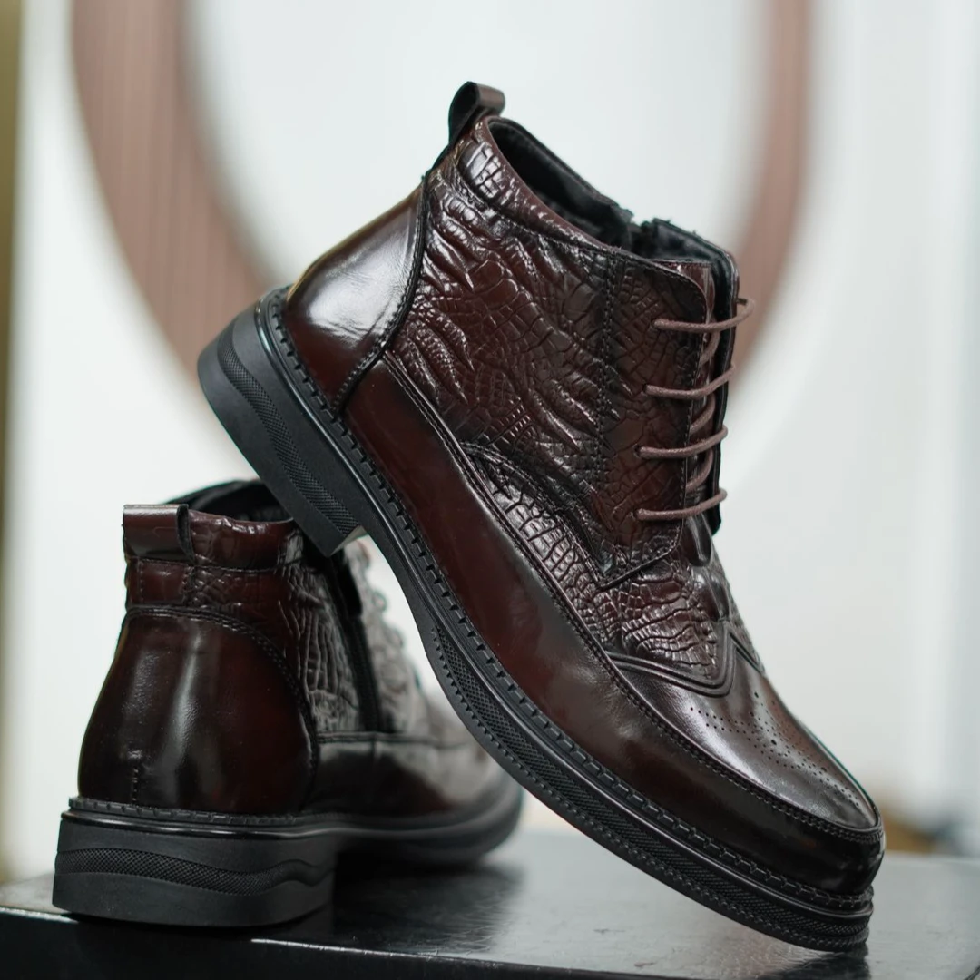 ADILJAN ABROY（F9007男士高帮皮鞋