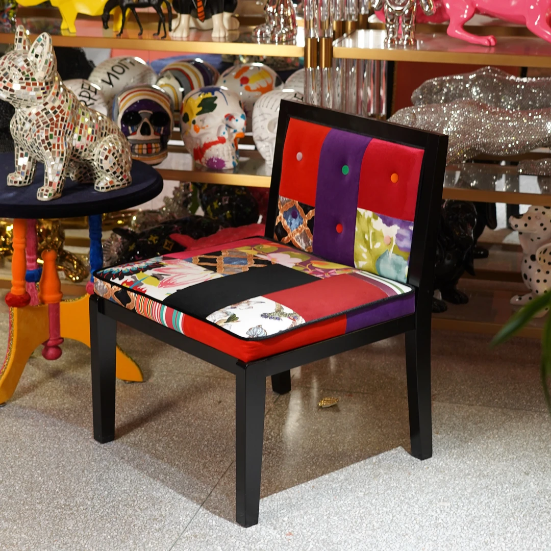 【本尼家】BP08现代轻奢波普风艺术休闲椅单人沙发家用客厅靠背椅