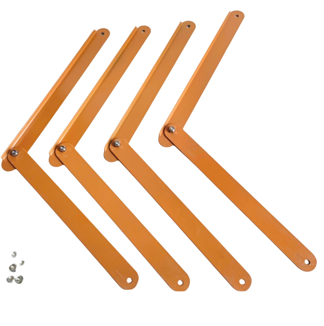 锯台配件连接件加厚折叠支撑腿子固定件铰链折叠辅助件五金件固定